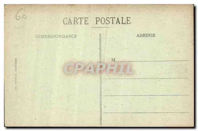 PierreFonds - Zamek - Wnętrze sali — wydawca Decelle — Rewers