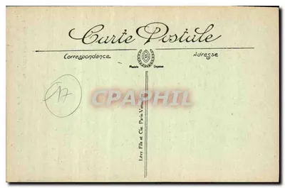 Saintes - Klasztor Damski - Szczegół wejścia — Papeterie J. Prévost, Wydawca — Rewers