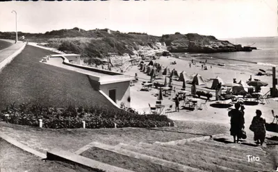 Nowoczesna pocztówka Royan Plage du Chay