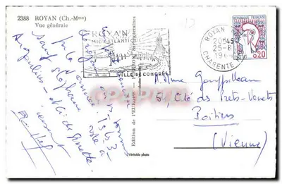 Royan (Charente-Maritime) — Vista general — Edición de l'Europ — Reverso
