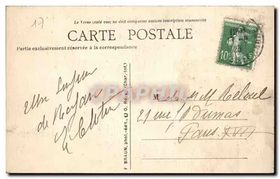 Meschers — Jaskinie — Charente-Inférieure — n°397 — Rewers