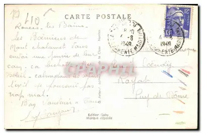 Côte Sautone — La Cèpe — Edição Gaby, n°24 — Verso