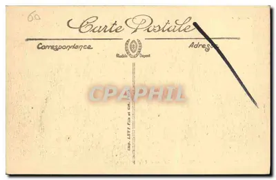 Pierrefonds — Zamek i Kościół — LL. — Rewers