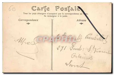 Zamek PIERREFONDS — Widok z jeziora — ND Phot — Rewers