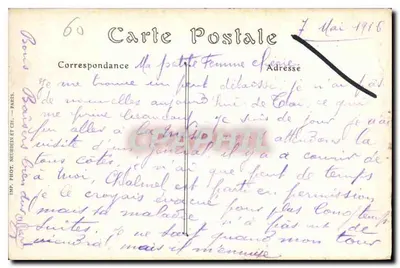 Zamek Pierrefonds — Widok z Roche — ND. Fot. — Rewers