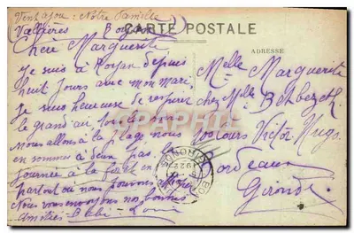 Royan (Côte d'Argent) - Kasyno Miejskie - Widok ogółem - Zaczęto w 1894 - Styl Ludwika XVI - Praca architekta REDON — Rewers