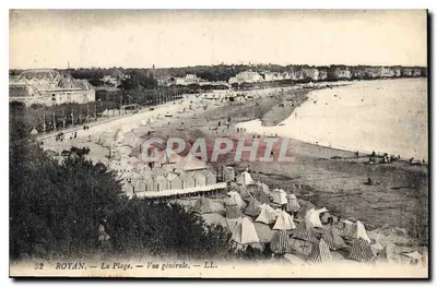 Royan — Plaża — Widok ogólny — LL.