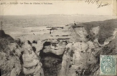 ROYAN: Trou de l'Enfer w Vallières — Wydawca: G. Béguin & Cie, nr 48.36