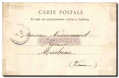 ROYAN: Trou de l'Enfer w Vallières — Wydawca: G. Béguin & Cie, nr 48.36 — Rewers