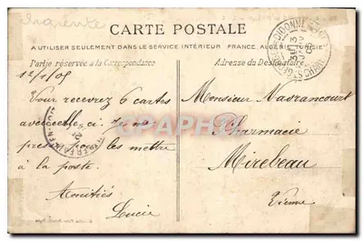 La Couronne, w Meschers — Obrzeża Royan — Wydawca: Pierre Arnaud, n°71 — Rewers