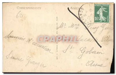 Pierrefonds - Katedra i Zamek — LL, n°48 — Rewers