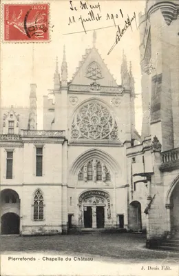 Pierrefonds - Kaplica zamkowa — J. Denis Edit.