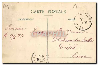 Pierrefonds — Zamek i Brzegi Jeziora — Fot. G. Duche, Pierrefonds — Rewers