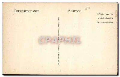 Chanilly — Le Château — Le Temple de Diane — LL — Rewers