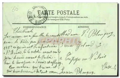 Compiègne — Katedra św. Antoniego — LL. nr 168 — Rewers