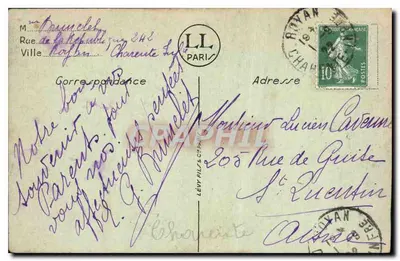 Royan — La Plage — Vista generale — LL — Verso