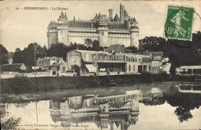 Pierrefonds - Zamek — Foto G. Ducles, seria 30