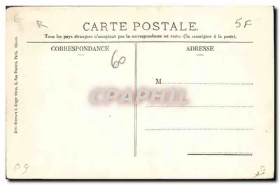 Senlis - Abside da Catedral — Vignon fils, editor, n°4 — Verso