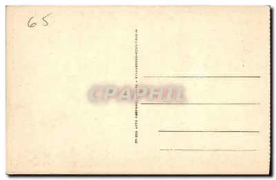 Cauterets — Wodospad Pont d'Espagne — CPAPHIL n°66 — Rewers