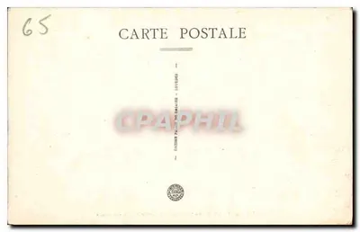 La Route de Gavarnie — Panoramische uitzicht op Gédre — Uitgever Palat-Périgalaine, Lourdes — Achterkant