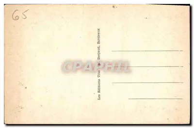 Cauterets — Trasa do Pierrefitte — Widok na Vic de Viscos — Wydawnictwo Tito, Bordeaux — Rewers