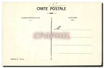 Lourdes — Piąta Stacja Kalwarii — Wydawnictwo F. Viron — Rewers