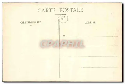 Kaskada Pont d'Espagne — okolice Cauterets — Sireygeol, wyd., Lourdes — Rewers