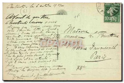 Gavarnie - El Cirque y el Gave — editor Paris-XII, n°4 — Reverso