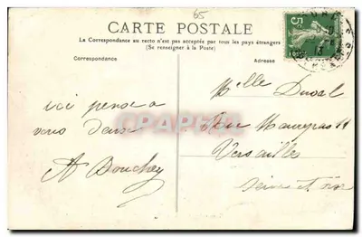 Lourdes - Le Rossaire — wnętrze kościoła z ołtarzem i stropem — C.C. n°118 — Rewers