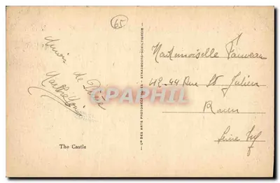 Lourdes - O Castelo Forte - LL. - 383 — Verso