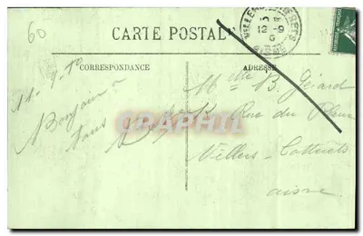 Pierrefonds — Rue Notre-Dame i Zamek — LL — Rewers