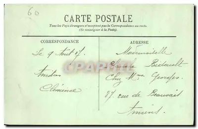Compiègne — Zamek — Pokój małych apartamentów — LL. — n°89 — Rewers