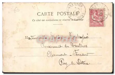 Pierrefonds - Zamek (1. widok) — Dossin, Compiegne — Rewers