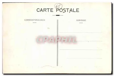 Bagnères-de-Bigorre (H.P.) — Corniche de Neve em Hount Blanco (alt. 1.954 m) — C. Ledornement, n° 170 — Verso