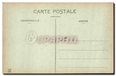 Lourdes — Widok z Pic du Jer (część prawej) na Pyrenées i doliny Argelès i Arrens — Phototypie Labouché, Toulouse — Rewers