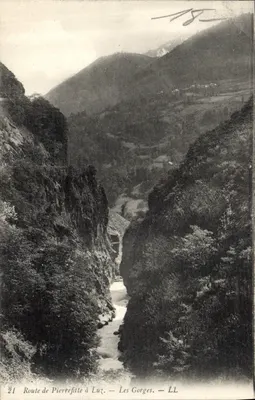 As Gorges — Estrada de Pierrefitte a Luz — LL
