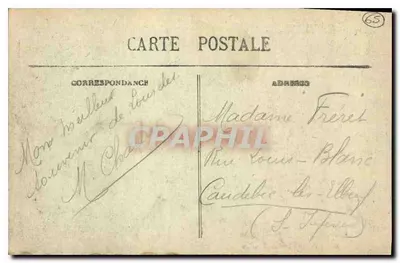 Lourdes — Il Castello Forte — Sireygeol, editore, Lannoges-Lourdes — Verso