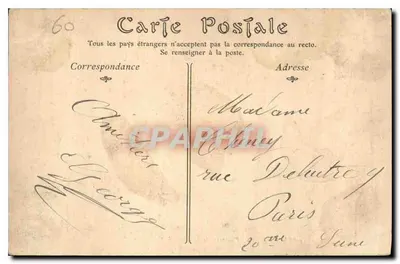 Zamek Pierrefonds — Widok z Drogi do Compiègne — ND Phot — Rewers