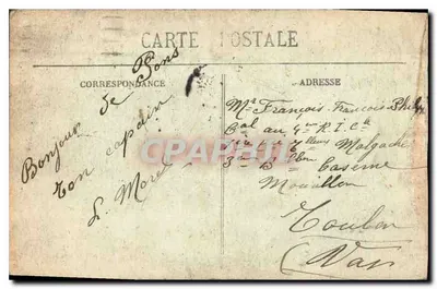 Pons — Monumento Edgard Combes — Fot. Marcel Delboy, Bordeaux — Verso
