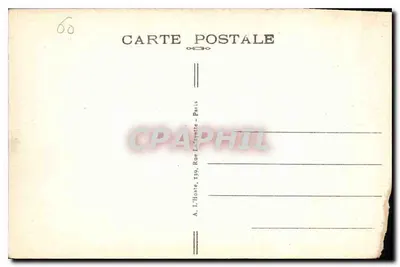 Las Compiègne — Pomnik przez Edgara Branda — Rewers
