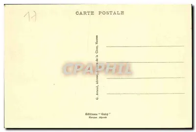La Rochelle — Cortile interno del Palazzo Municipale — Gaby, n°91 — Verso