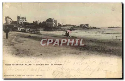 Royan-Pontaillac — Chalets sur les Rochers — Henne Grullier, 31, 42 bis et 44, rue Founouze, Lihourne