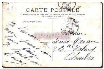 Royan — Lokalizacja wysp — Wydawca: Rougellès & Malet — Rewers