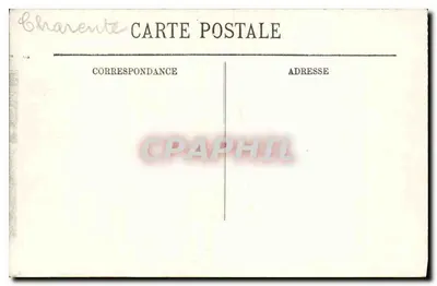 Environ de Royan — Vallières — Ensemble des Rochers isolés — LL. — N° 177 — Verso