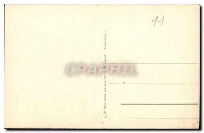 Royan - Le Square Botton et les deux Jetées — éditeur Picon, n° 232 — Verso