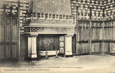 Zamek Pierrefonds — Pokój Pana — Fotografia G. Duclos, w Pierrefonds, n°20