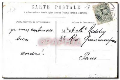 Royan-les-Bains — Le Casino de Foncillon — H.L. 1 — Verso
