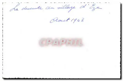 Para na stope agawy — Spadek z wsi Ezé — Rewers