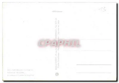 Kalanki i polder Tergiblou — Wydawnictwo Tardy, Marsylia — Rewers