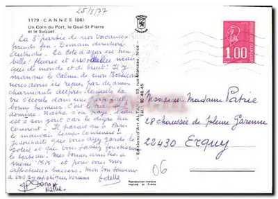 Cannes — Port i Quai St-Pierre — Wydawnictwo Art Altari — Rewers